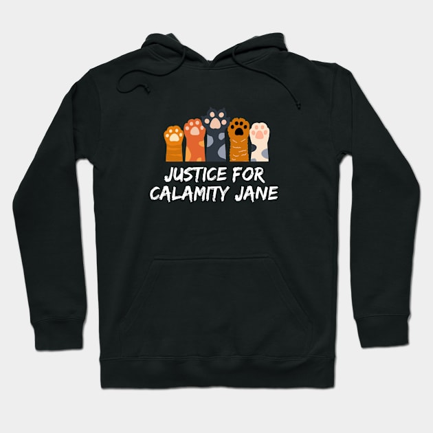 Justice for Calamity Jane | Wynonna Earp fan design Hoodie by Rainbow Kin Wear